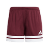 adidas Women's Squadra 25 Short - 5" Inseam Maroon - 1