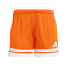 adidas Women's Squadra 25 Short - 5" Inseam Orange - 1