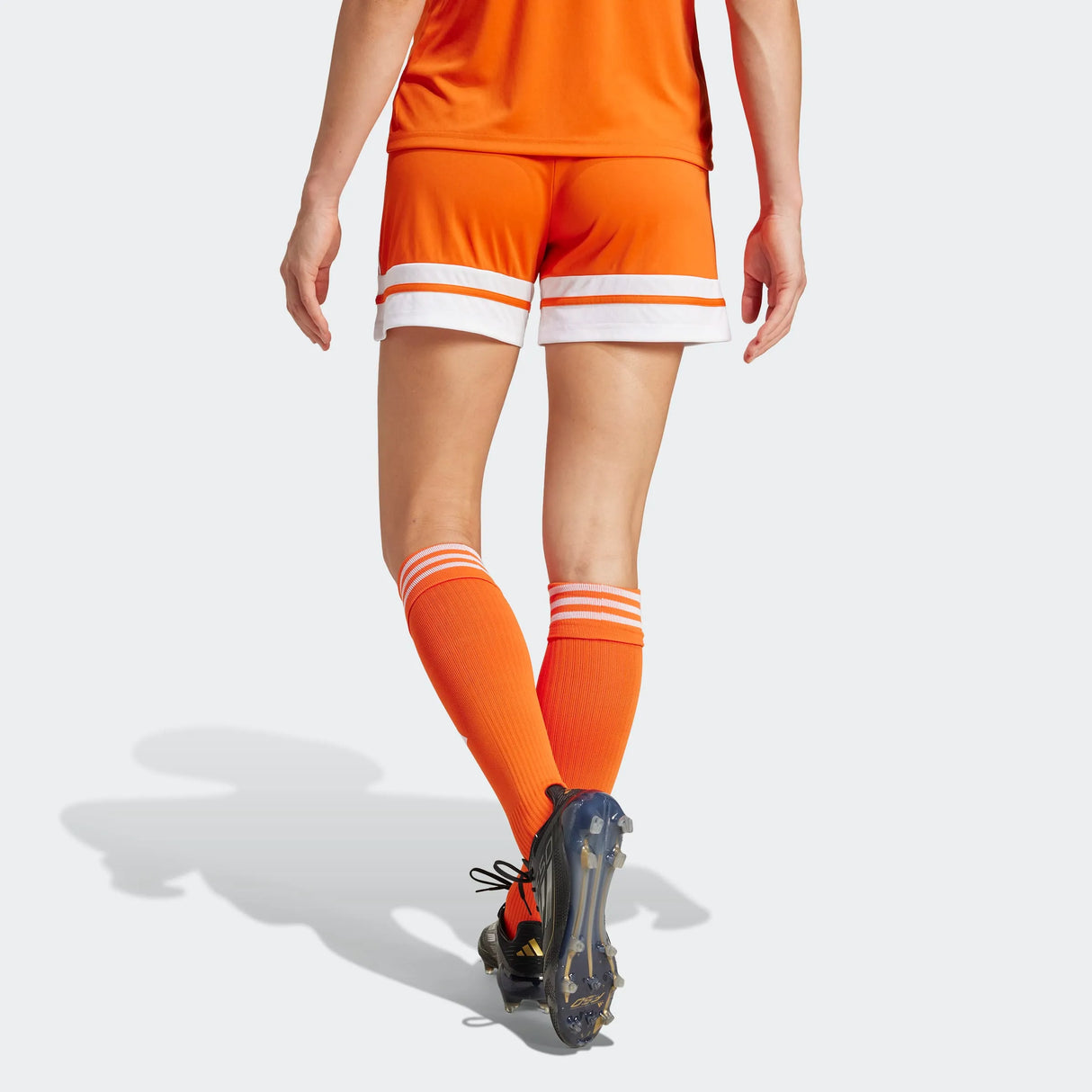 adidas Women's Squadra 25 Short - 5" Inseam Orange - 6