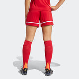 adidas Women's Squadra 25 Short - 5" Inseam Red - 7
