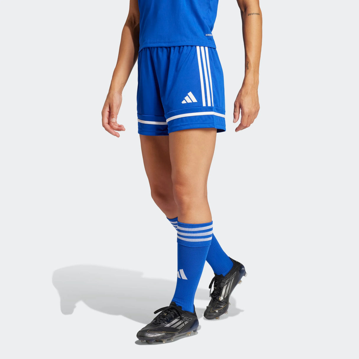 adidas Women's Squadra 25 Short - 5" Inseam Royal - 5