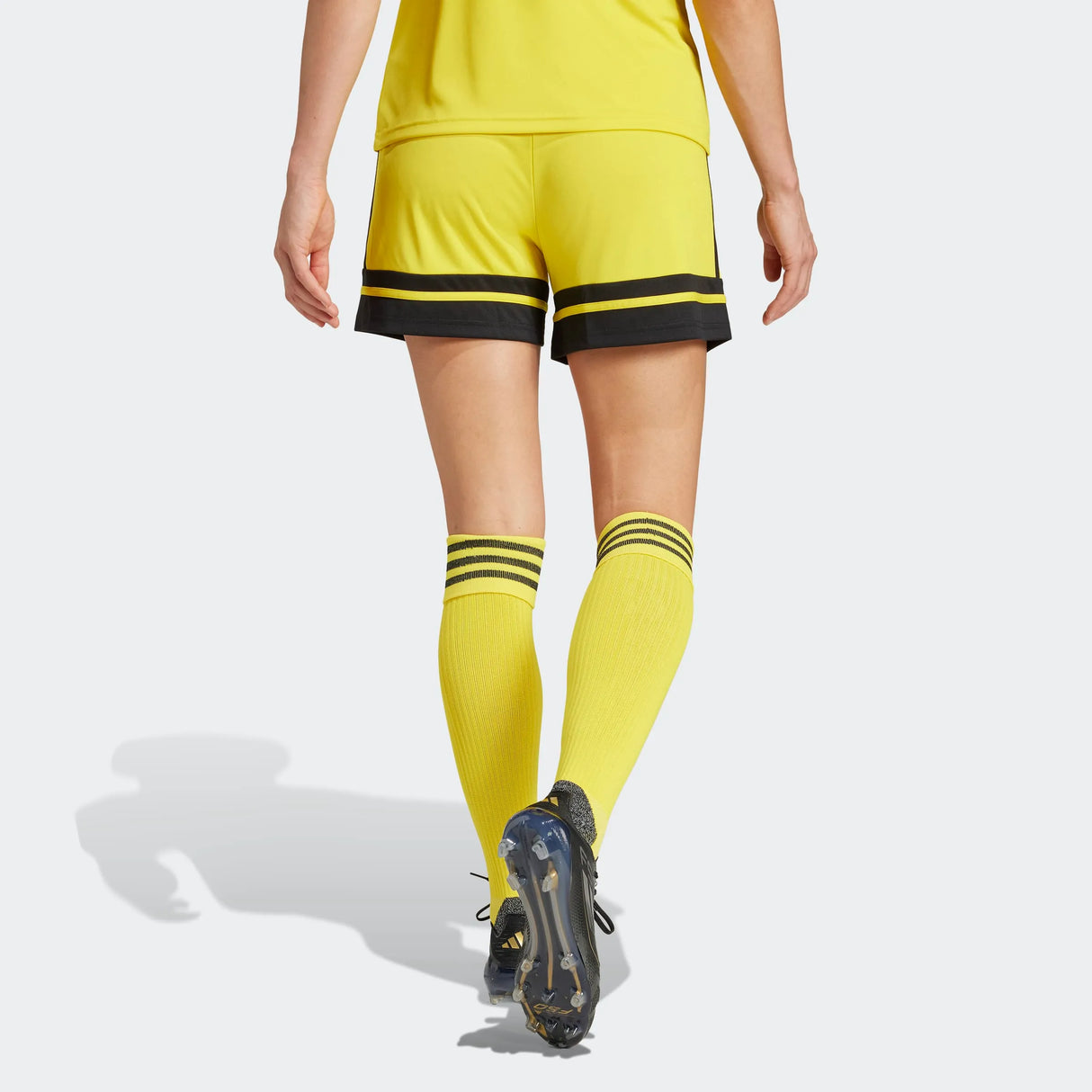 adidas Women's Squadra 25 Short - 5" Inseam Yellow - 6