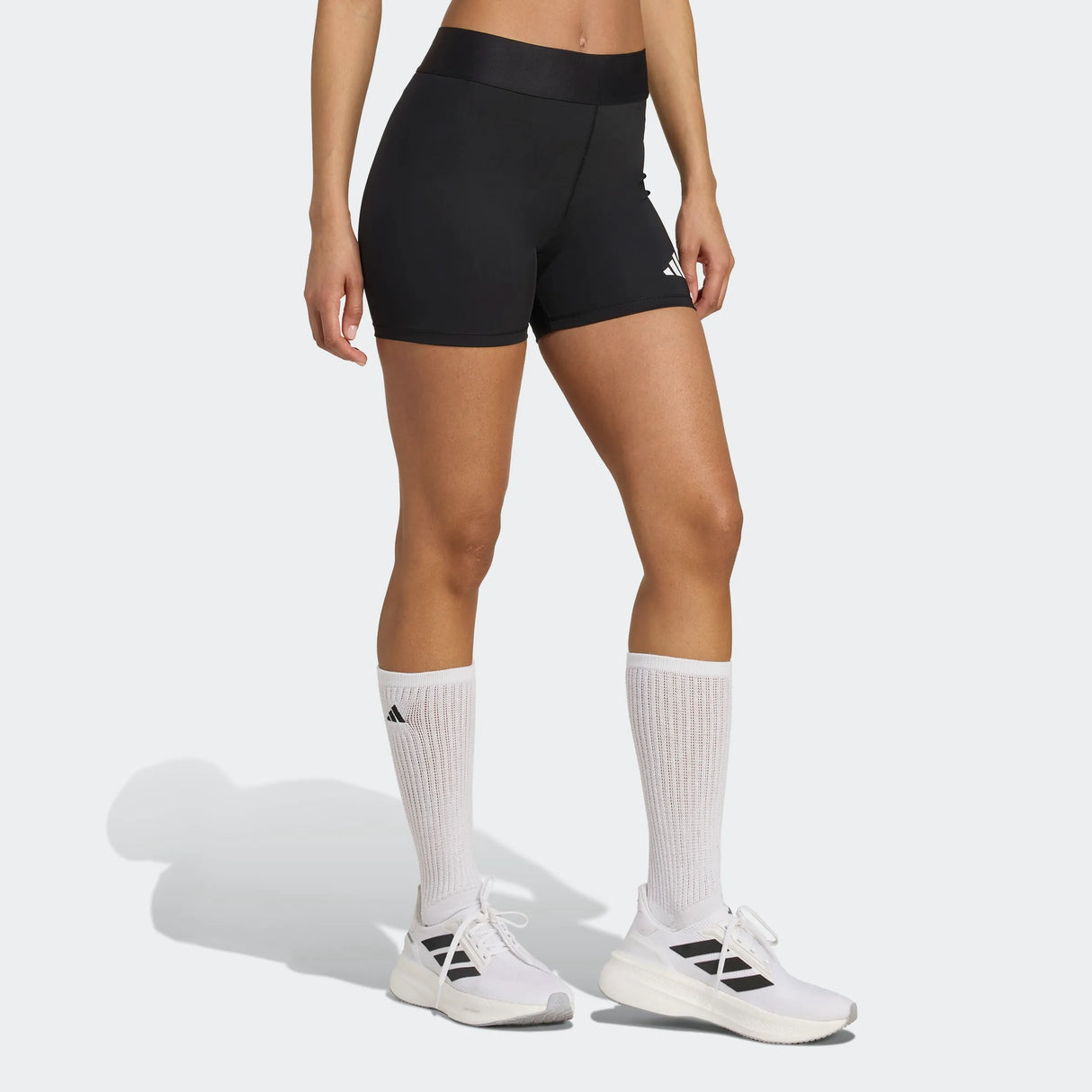 adidas Women's TechFit Volleyball Short - 4" Inseam Black - 6