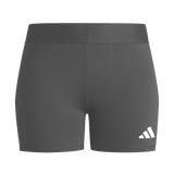 adidas Women's TechFit Volleyball Short - 4" Inseam Grey - 1