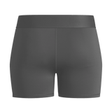 adidas Women's TechFit Volleyball Short - 4" Inseam Grey - 2