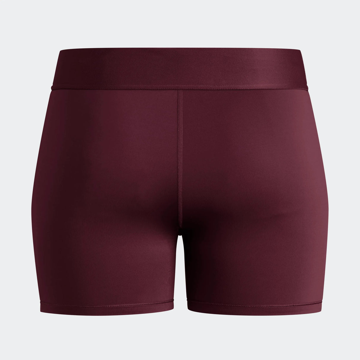 adidas Women's TechFit Volleyball Short - 4" Inseam Maroon - 2