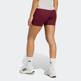 adidas Women's TechFit Volleyball Short - 4" Inseam Maroon - 5