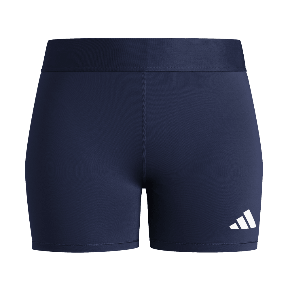 adidas Women's TechFit Volleyball Short - 4" Inseam Navy - 1