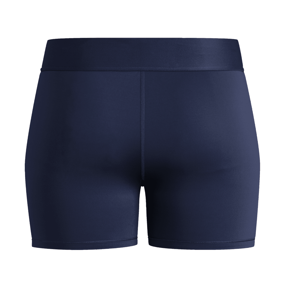 adidas Women's TechFit Volleyball Short - 4" Inseam Navy - 2