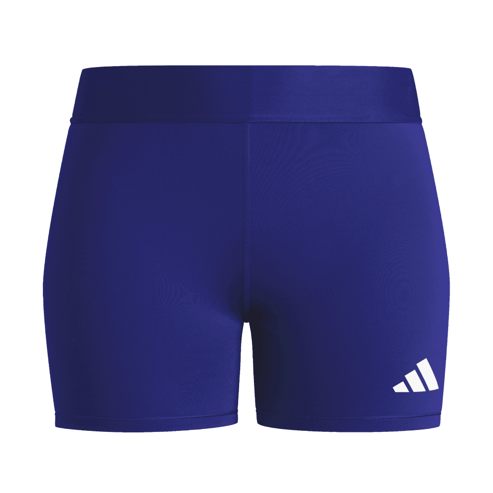 adidas Women's TechFit Volleyball Short - 4" Inseam Royal - 1