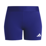adidas Women's TechFit Volleyball Short - 4" Inseam Royal - 1