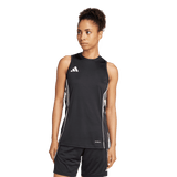 adidas Women's Tiro25 Competition Sleeveless Jersey Black - 3