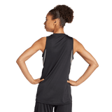 adidas Women's Tiro25 Competition Sleeveless Jersey Black - 4