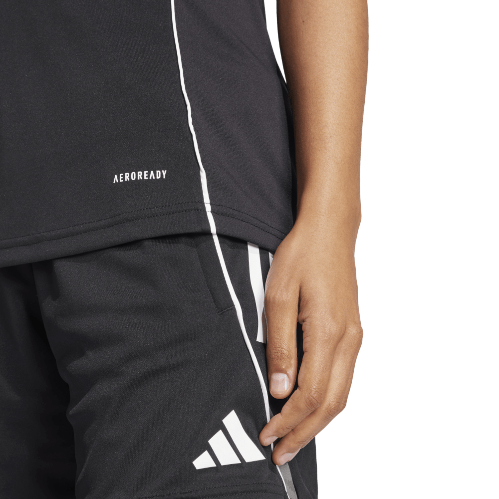 adidas Women's Tiro25 Competition Sleeveless Jersey Black - 6