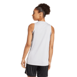 adidas Women's Tiro25 Competition Sleeveless Jersey Light Gray - 4