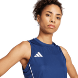adidas Women's Tiro25 Competition Sleeveless Jersey Navy - 7