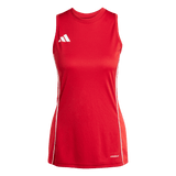 adidas Women's Tiro25 Competition Sleeveless Jersey Red - 1