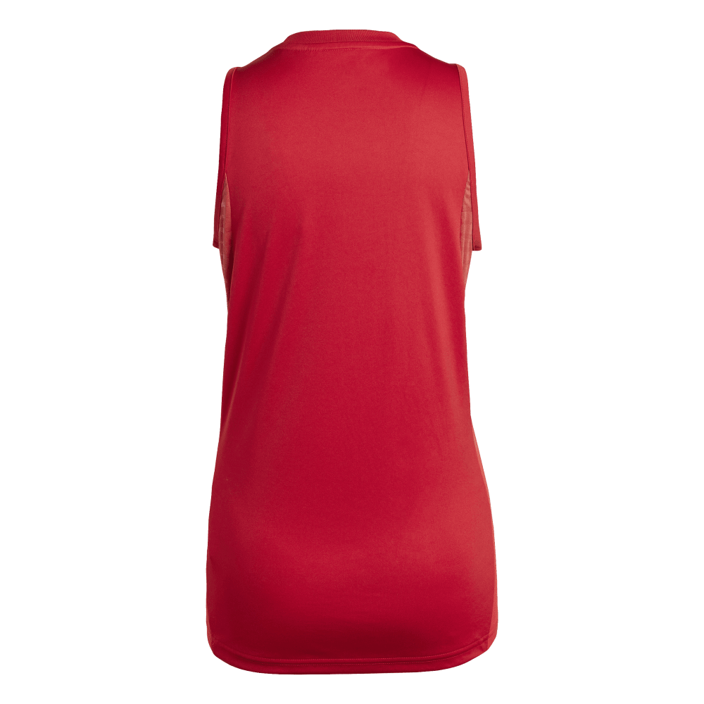 adidas Women's Tiro25 Competition Sleeveless Jersey Red - 2