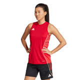 adidas Women's Tiro25 Competition Sleeveless Jersey Red - 3