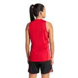 adidas Women's Tiro25 Competition Sleeveless Jersey Red - 4