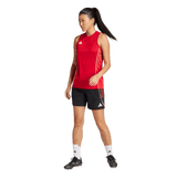 adidas Women's Tiro25 Competition Sleeveless Jersey Red - 6