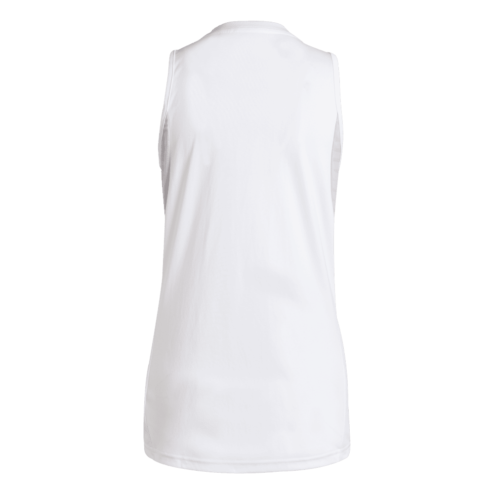 adidas Women's Tiro25 Competition Sleeveless Jersey White - 2