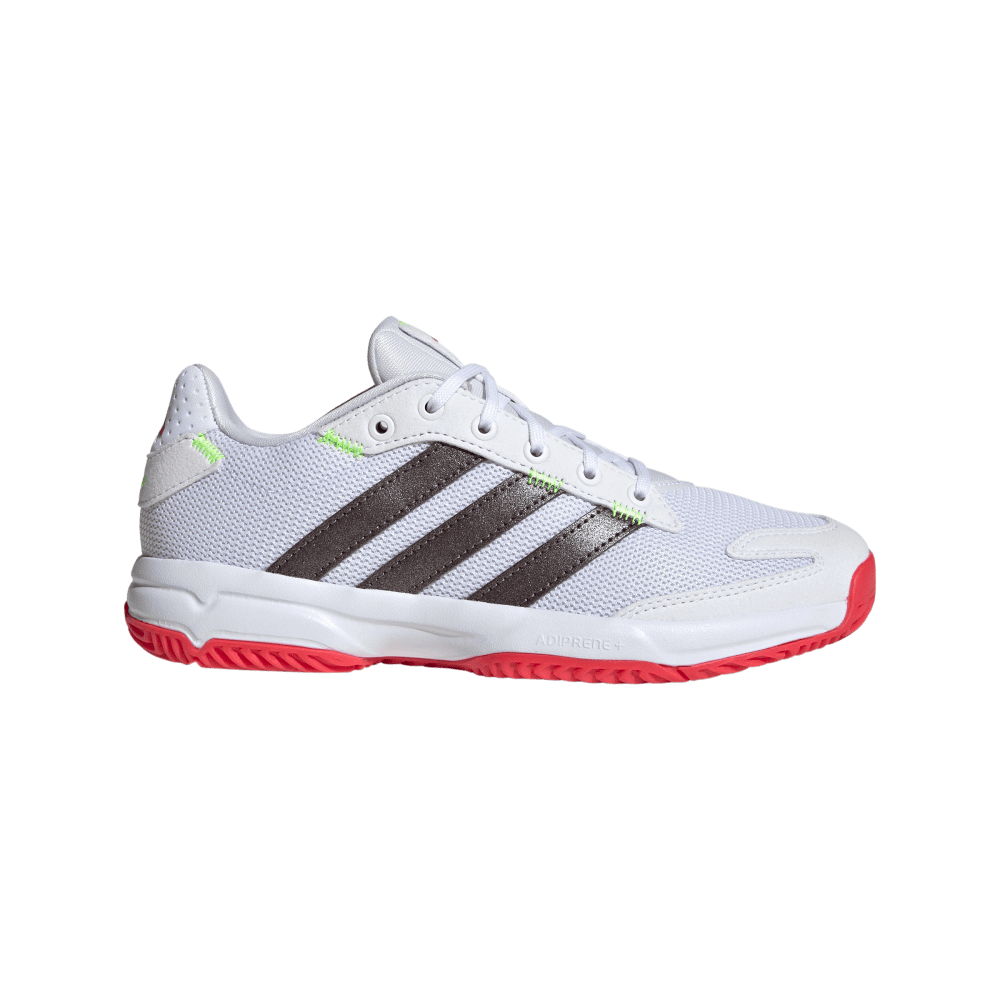 adidas Youth Stabil K Volleyball Shoe White Red - 1