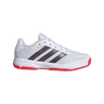 adidas Youth Stabil K Volleyball Shoe White Red - 1