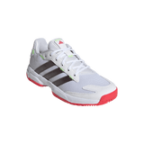 adidas Youth Stabil K Volleyball Shoe White Red - 5