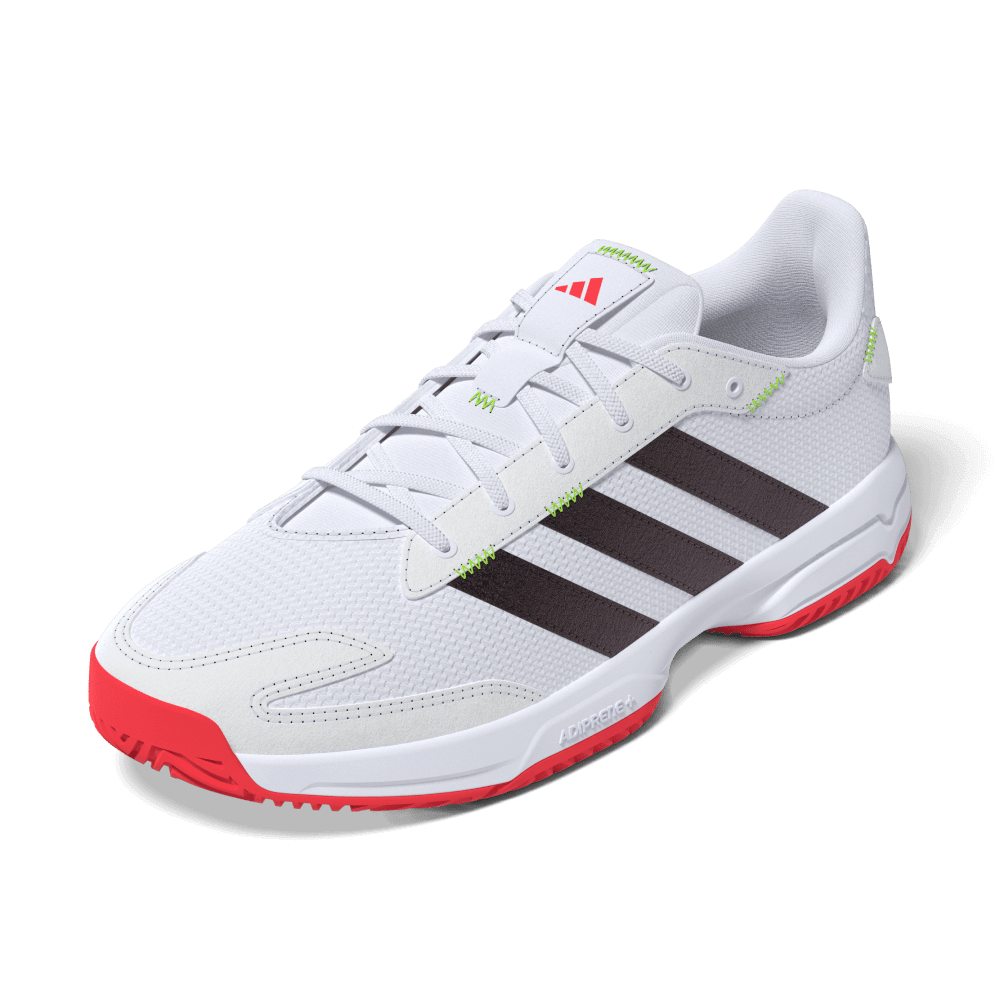 adidas Youth Stabil K Volleyball Shoe White Red - 6
