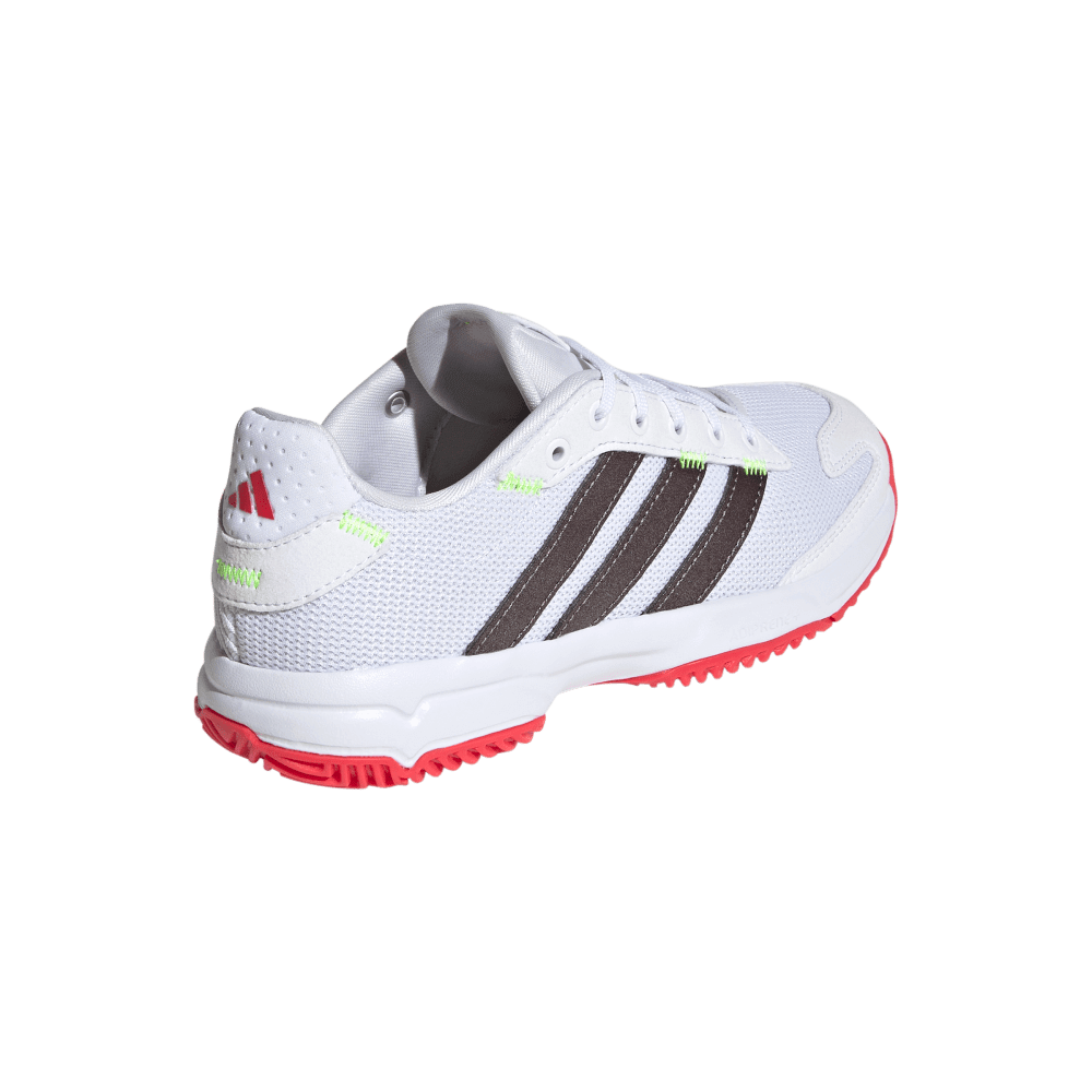 adidas Youth Stabil K Volleyball Shoe White Red - 7