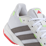 adidas Youth Stabil K Volleyball Shoe White Red - 8