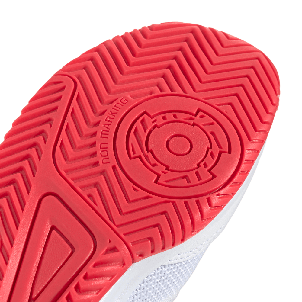 adidas Youth Stabil K Volleyball Shoe White Red - 9