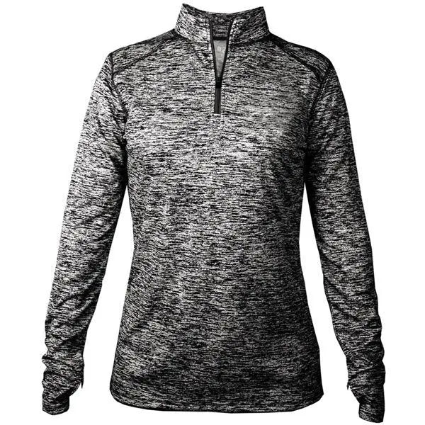 Badger Women s Blend 1 4 Zip All Volleyball