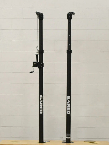GARED Carbon Flare 3" Telescopic One-Court Volleyball System Gared Holdings, LLC