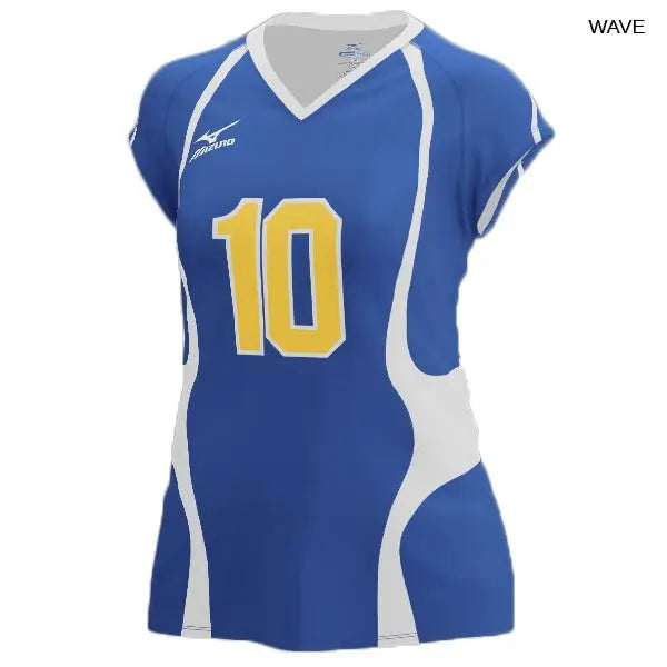 Mizuno Women's Custom Sublimated Cap Sleeve Volleyball Jersey