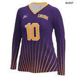Mizuno Women's Custom  Sublimated Long Sleeve Volleyball Jersey
