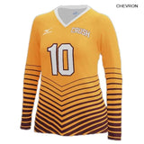 Mizuno Women's Custom  Sublimated Long Sleeve Volleyball Jersey