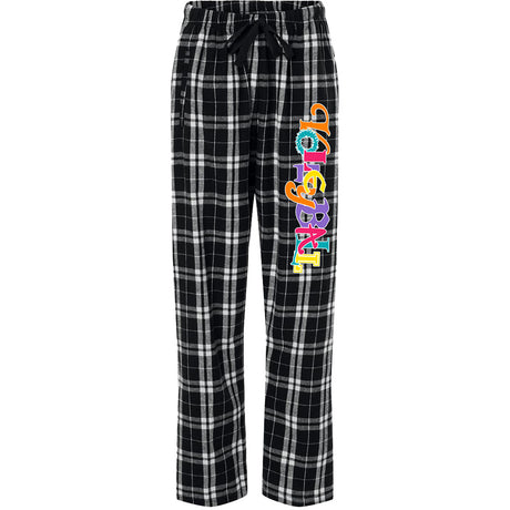 Neon Volleyball Flannel Pant