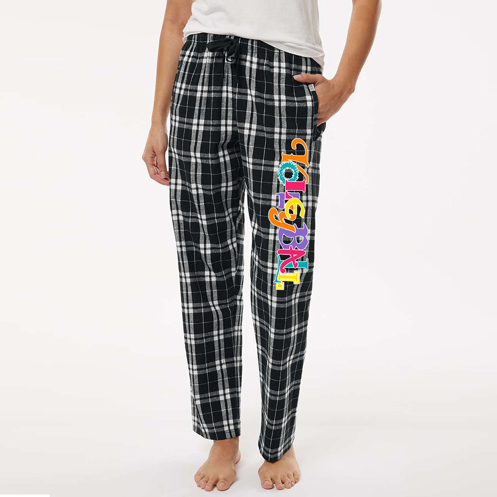 Neon Volleyball Flannel Pant
