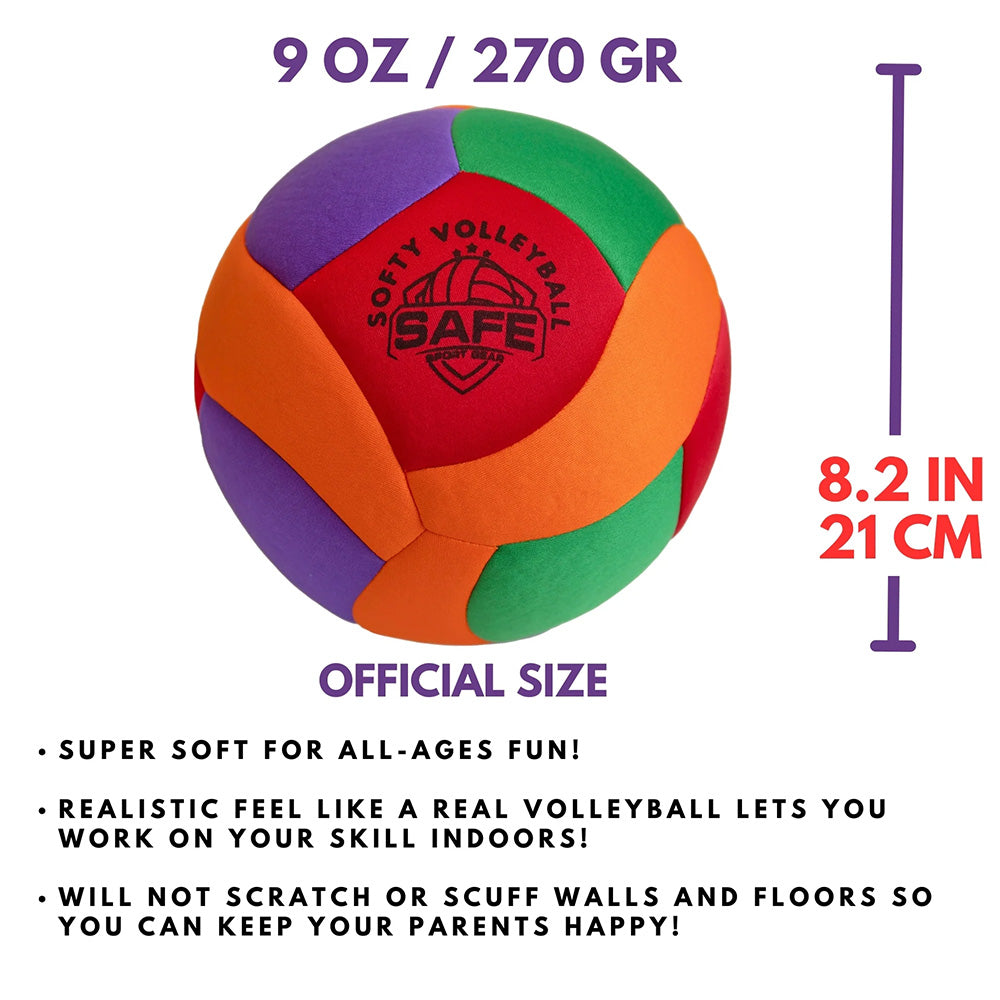 Softy Volleyball Indoor Volleyball - Red
