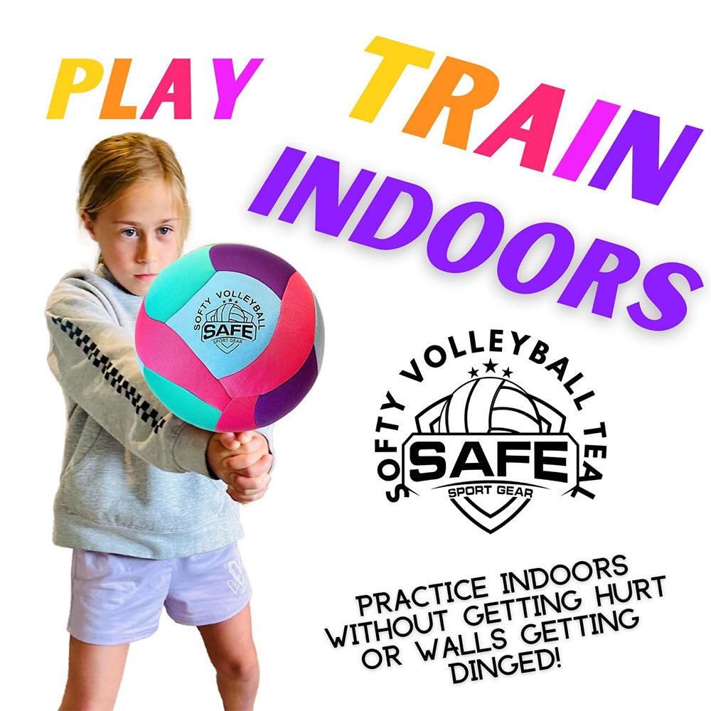 Softy Volleyball Indoor Volleyball - Teal