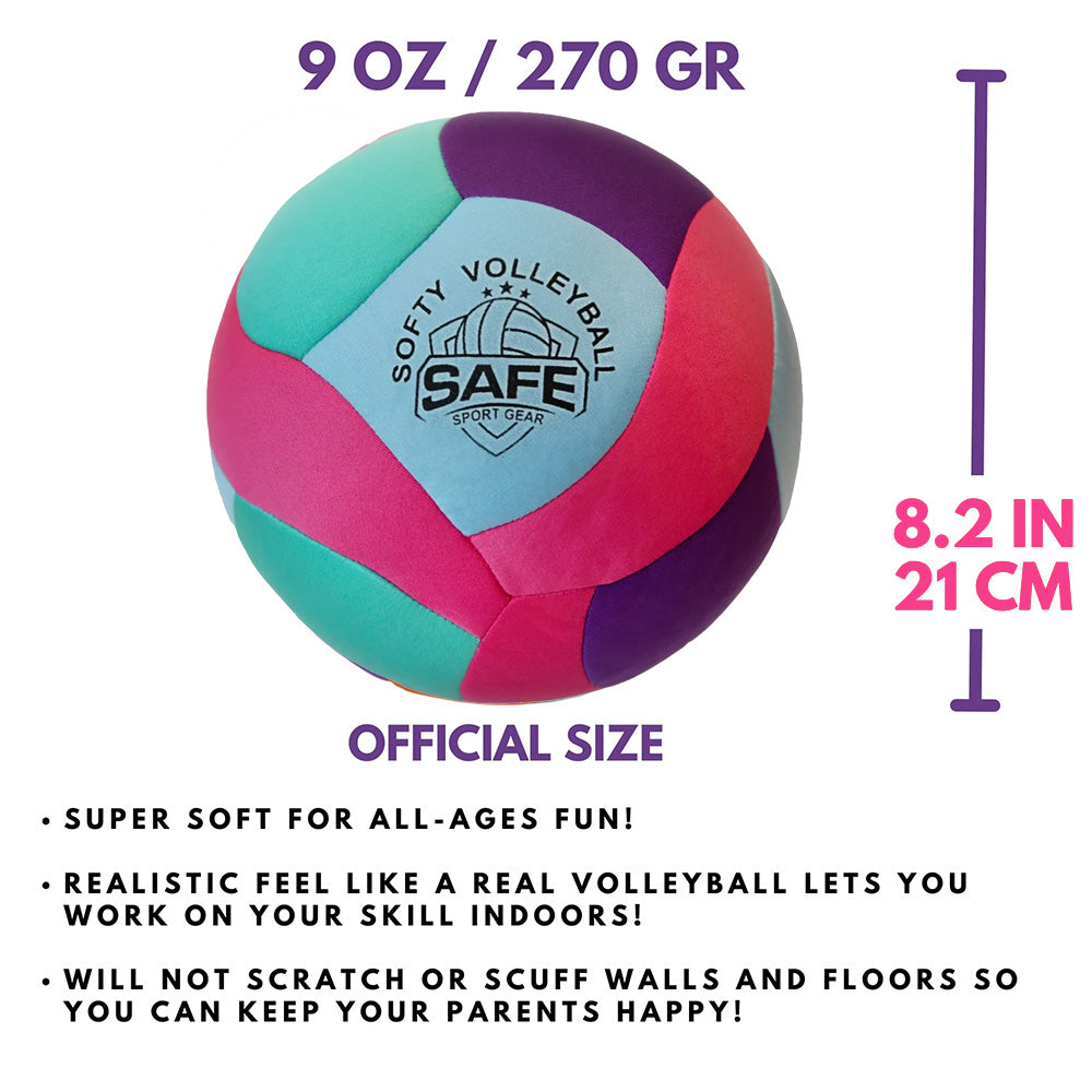 Softy Volleyball Indoor Volleyball - Teal