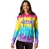 Peace, Love, Volleyball Tie Dye Hoodie
