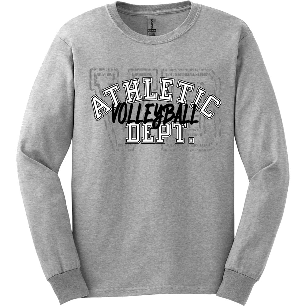 Volleyball Athletic Department Long Sleeve T-Shirt
