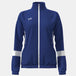 Under Armour Women's Team Knit Warm-Up Jacket in blue with a zippered front; best volleyball apparel | All Volleyball
