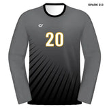 CustomFuze Men's Sublimated Premier Series Long Sleeve Volleyball Jersey