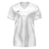 CustomFuze Women's Stocked Sublimated Short Sleeve Volleyball Jersey white